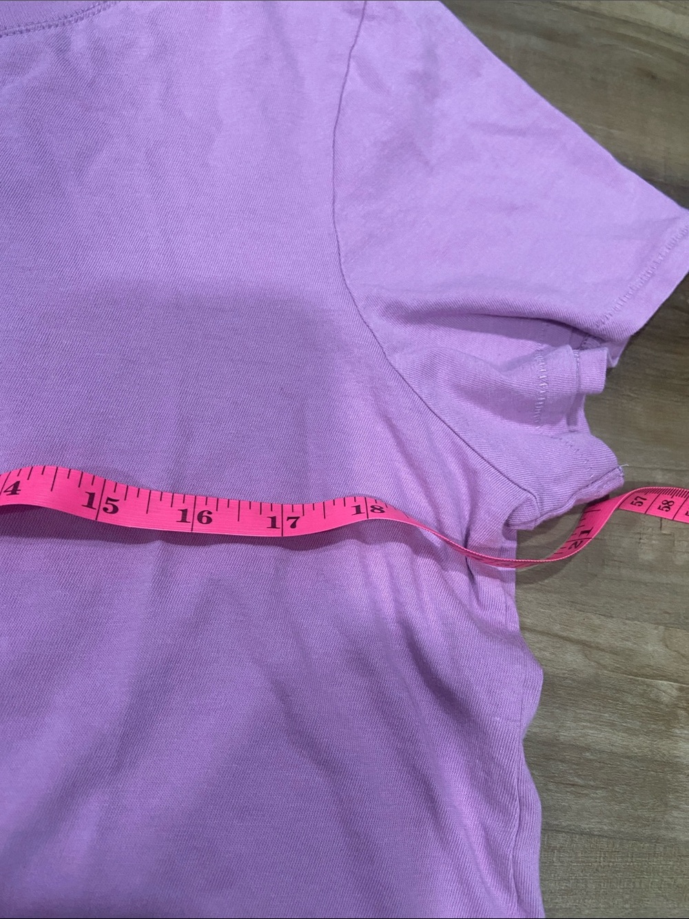 Madewell Lilac Short Sleeve Crewneck Tee - Picture 3 of 6